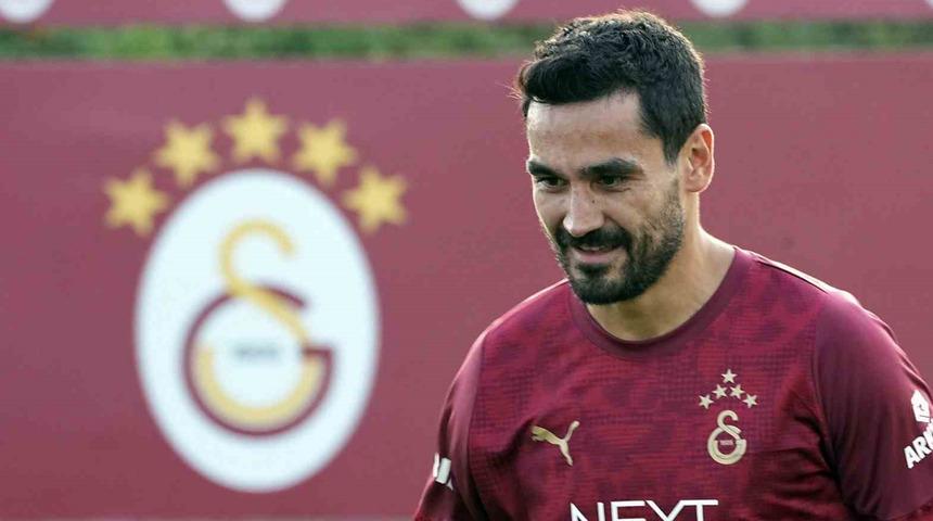 İlkay Gündoğan, Galatasaray ile ilk antrenmanına çıktı