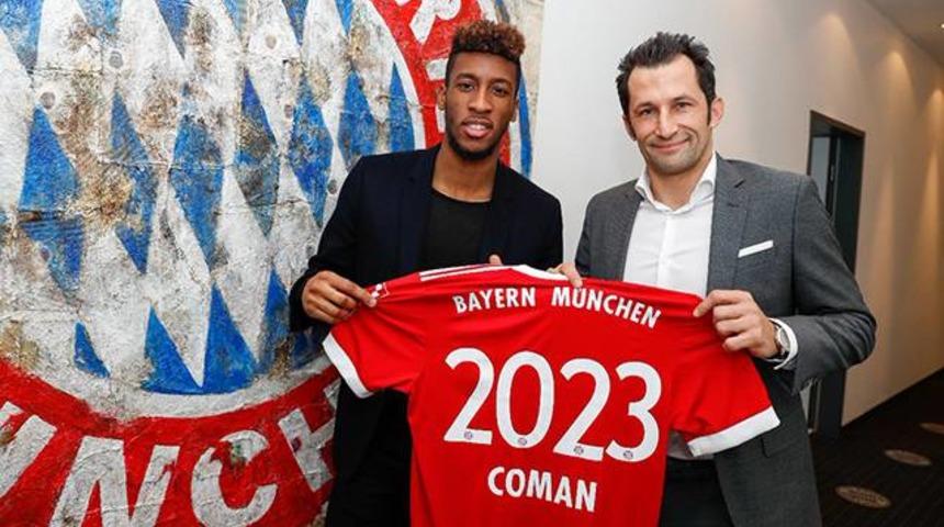 Bayern M&uuml;nih Coman'ın s&ouml;zleşmesini 2023 yılına kadar uzattı