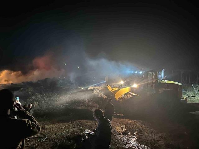 Köyde korkutan yangın kontrol altında 3