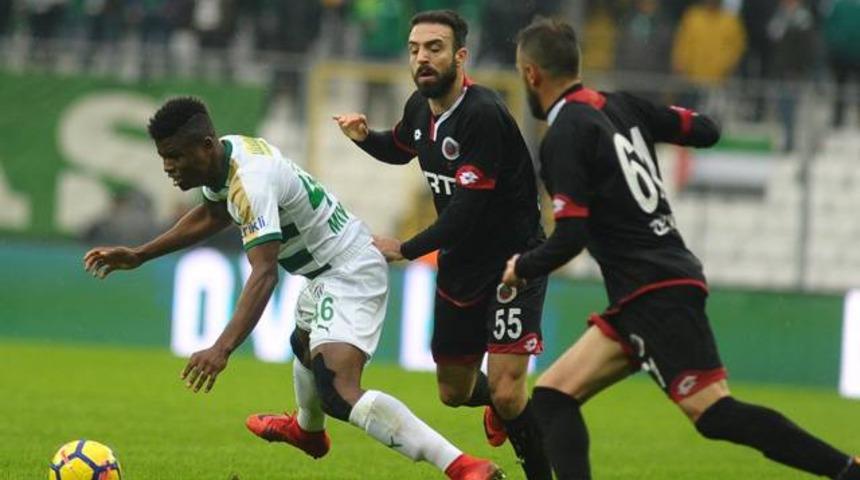  Bursaspor 1 - 1 Gen&ccedil;lerbirliği