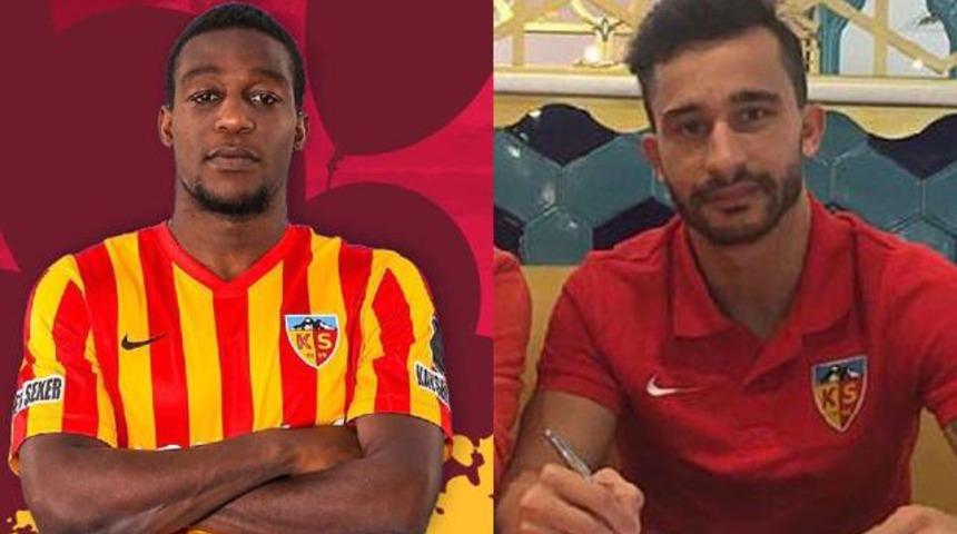 Kayserispor'da 2 ayrılık