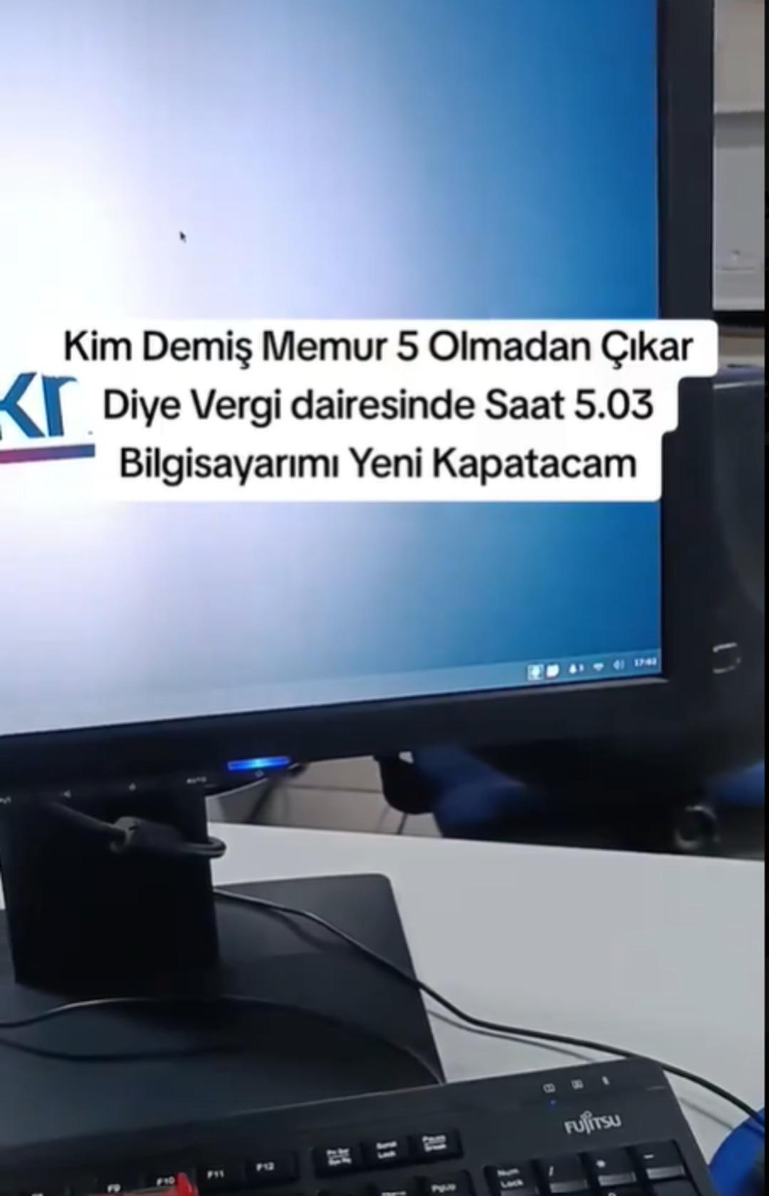 Vergi memuru ‘bilgisayarın ekranını paylaştı’ sosyal medya karıştı! ‘3 dakika’ hesabına Tepki üstüne tepki geldi 1