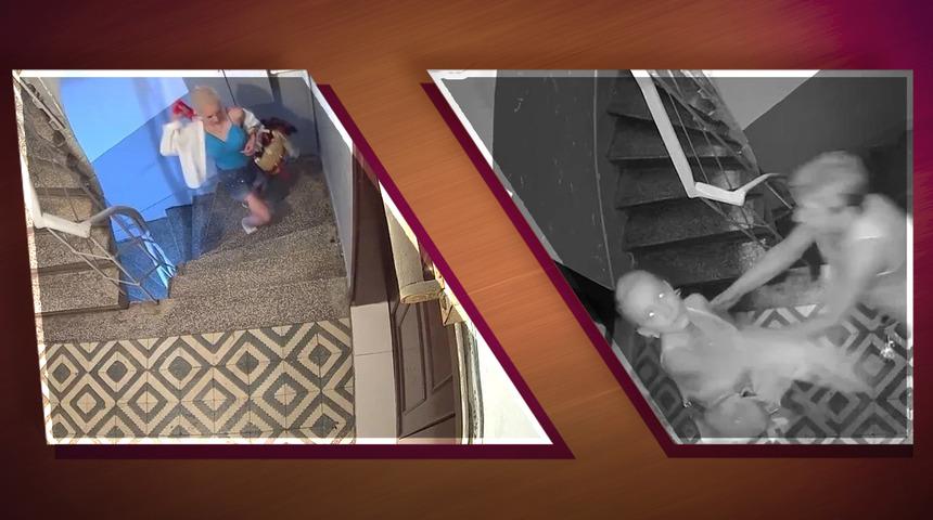 Saplantılı kadın eski sevgilisine hayatı aylarca dar etti! Küfürler, taşkınlıklar ve şiddet... O anlar kamerada