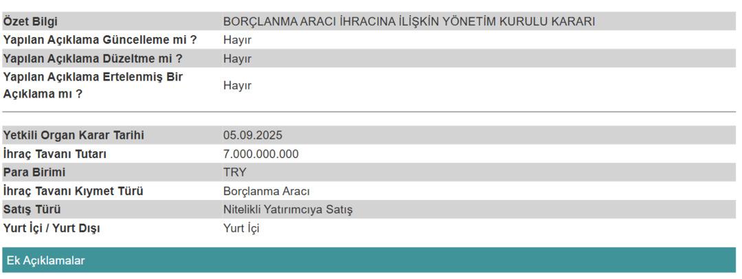 ZOREN 7 milyar TL lik borçlanma kararı aldı 1