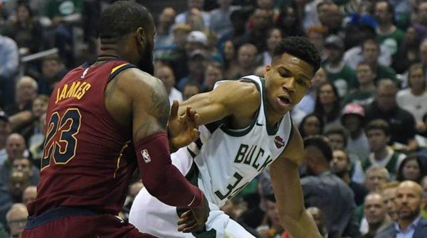 Antetokounmpo, LeBron'u ge&ccedil;ti!