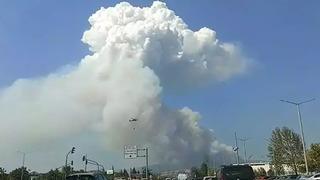 Bursa Orhaneli'nde orman yangını kontrol altına alındı