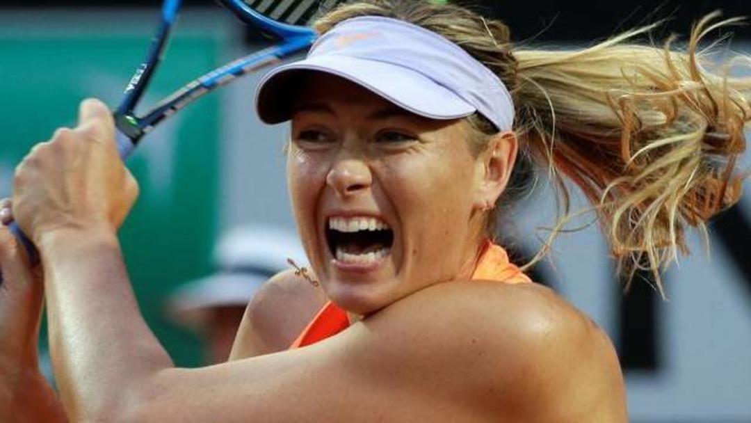 Maria Sharapova, 120 desibel &ccedil;ığlık atıyor