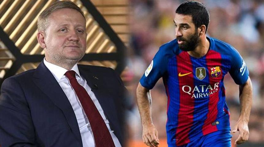 G&ouml;ksel G&uuml;m&uuml;şdağ Arda Turan transferi i&ccedil;in İspanya'ya u&ccedil;tu