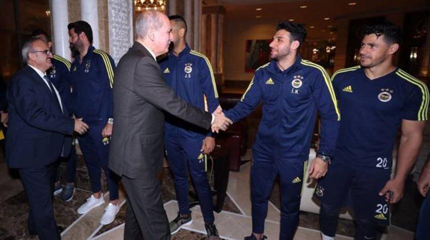 Bakan Kurtulmuş'tan Fenerbah&ccedil;e'ye ziyaret