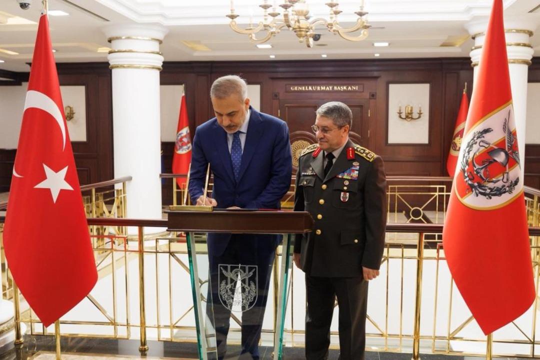 Bakan Fidan dan, Bakan Güler’e ziyaret 1