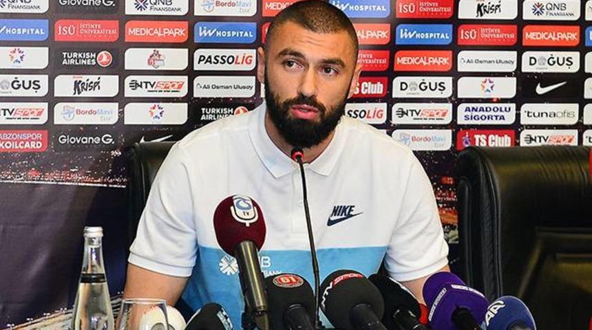 Burak Yılmaz Trabzonspor'dan ayrılabileceğini a&ccedil;ıkladı