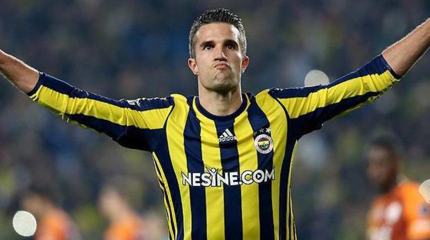 Fenerbah&ccedil;e'de Robin van Persie sevinci