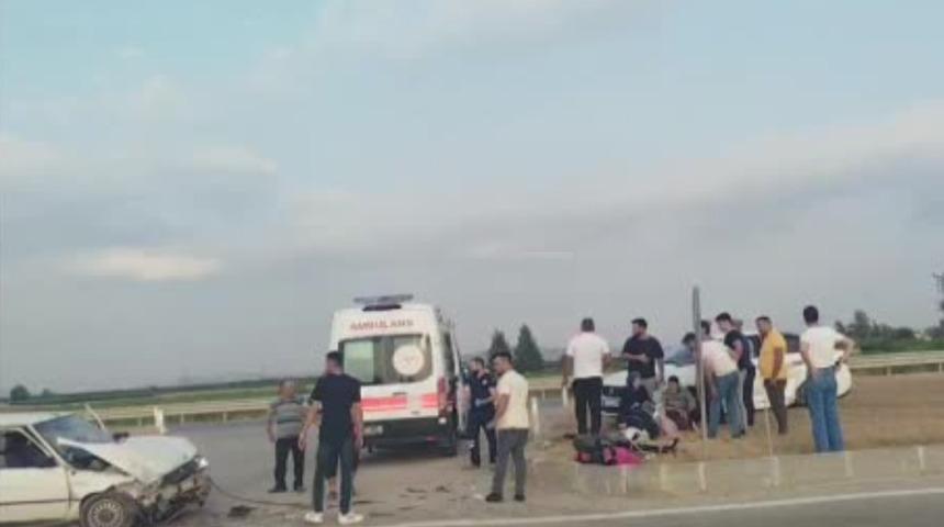 Adana'da trafik kazası: 1’i çocuk 5 yaralı