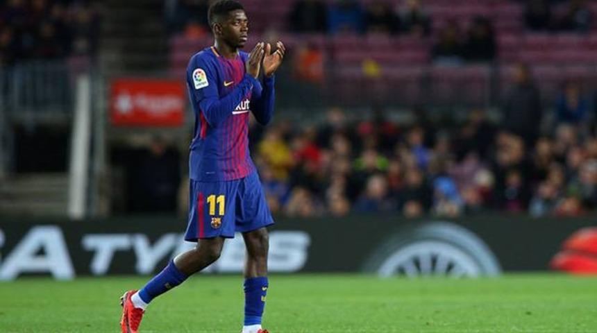 Barcelona'da Dembele yine sakatlandı
