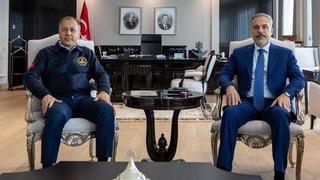 Bakan Yerlikaya, Bakan Fidan'ı ziyaret etti