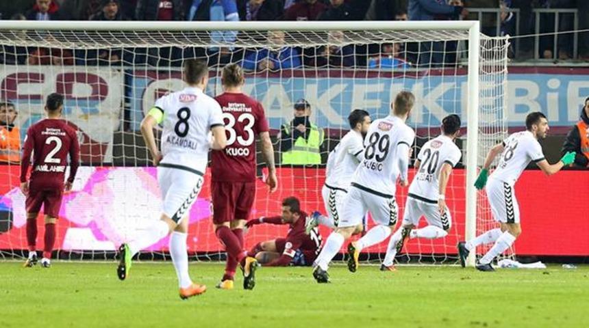 Trabzonspor 1 - 1 Atiker Konyaspor 