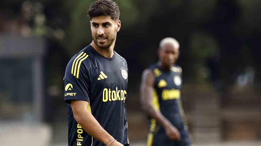 Marco Asensio, Fenerbahçe formasıyla ilk antrenmanına çıktı