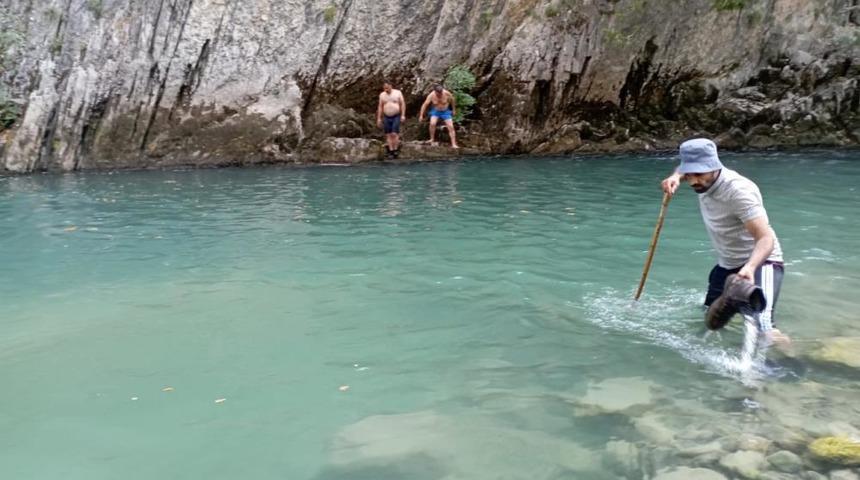 Avaşin Deresi'nde kaybolan çocuğu arama çalışmaları devam ediyor
