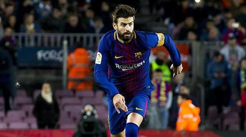 Barcelona, Pique'nin s&ouml;zleşmesini uzattı