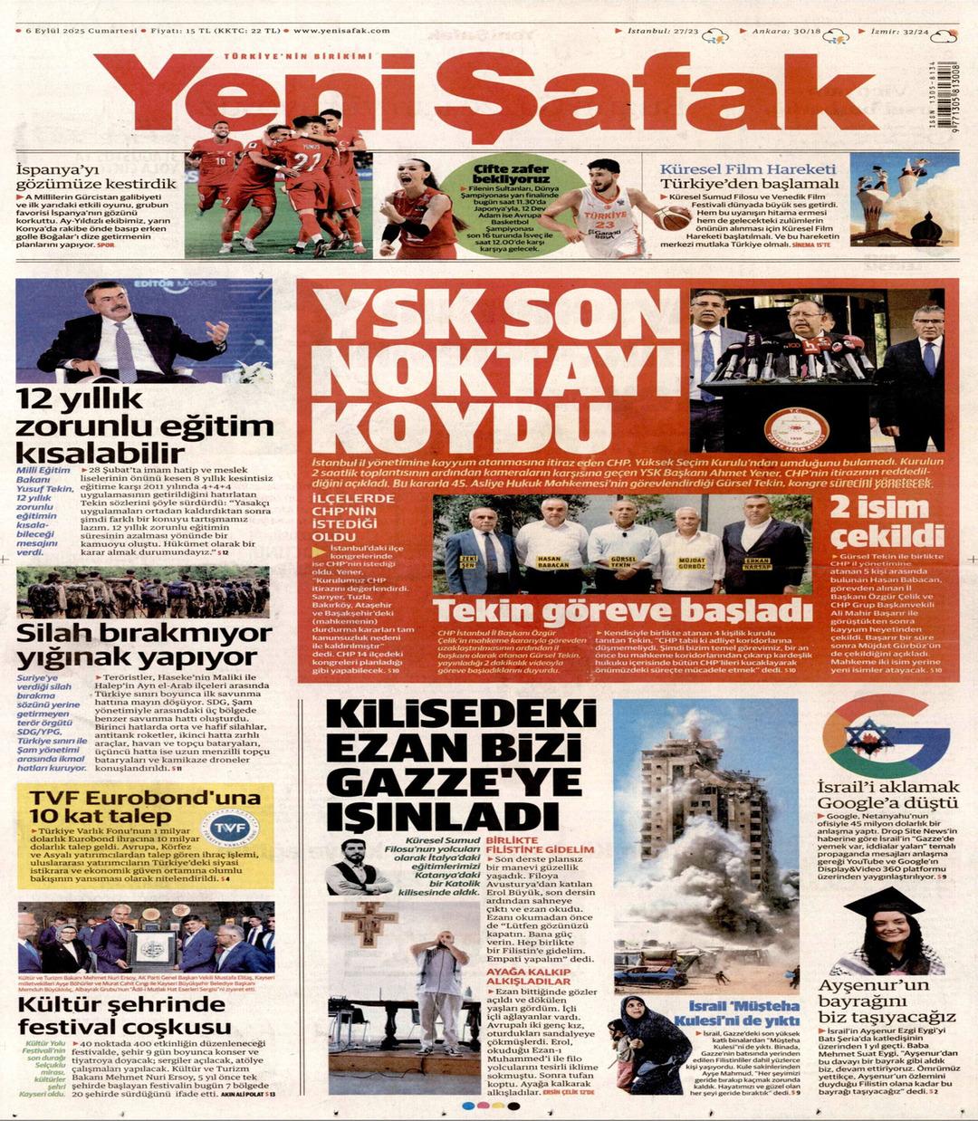 Yeni Şafak Gazetesi