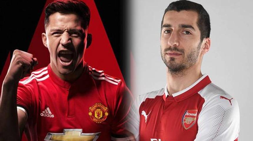 Alexis Sanchez Manchester United'da, Mkhitaryan Arsenal'de!