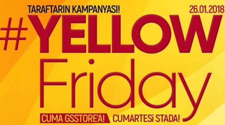 Galatasaray'da #YellowFriday &ccedil;ılgınlığı