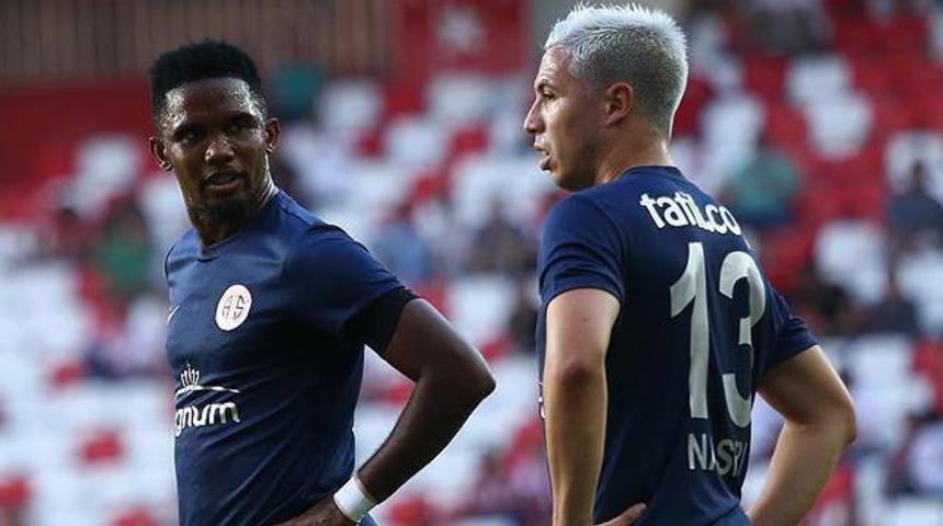 Antalyaspor'da Eto'o ve Nasri'nin son durumu