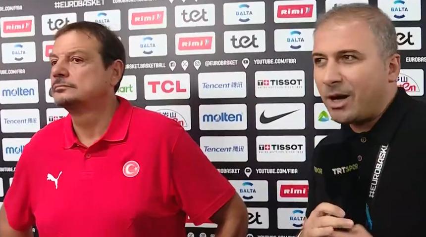 Ergin Ataman'ı kızdırdılar! Eurobasket 2025'teki zafer sonrası röportajda tepki gösterdi: "Saçmalık"
