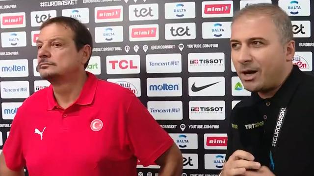 Ergin Ataman'ı kızdırdılar! Eurobasket 2025'teki zafer sonrası röportajda tepki gösterdi: Saçmalık