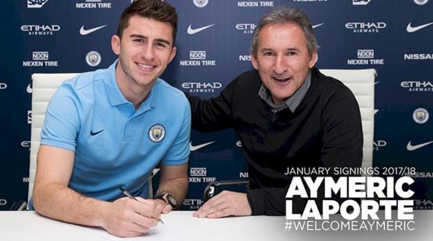 Manchester City Aymeric Laporte'yi transfer etti
