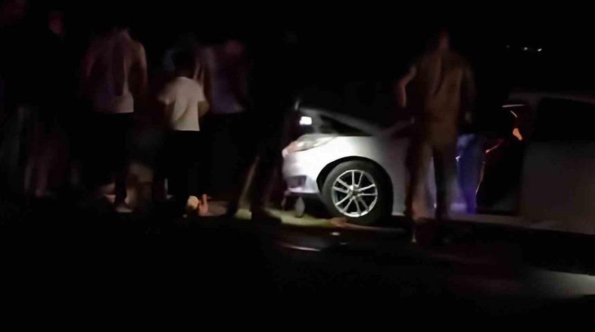 Van’da otomobil sürüye çarptı: 8 koyun telef oldu