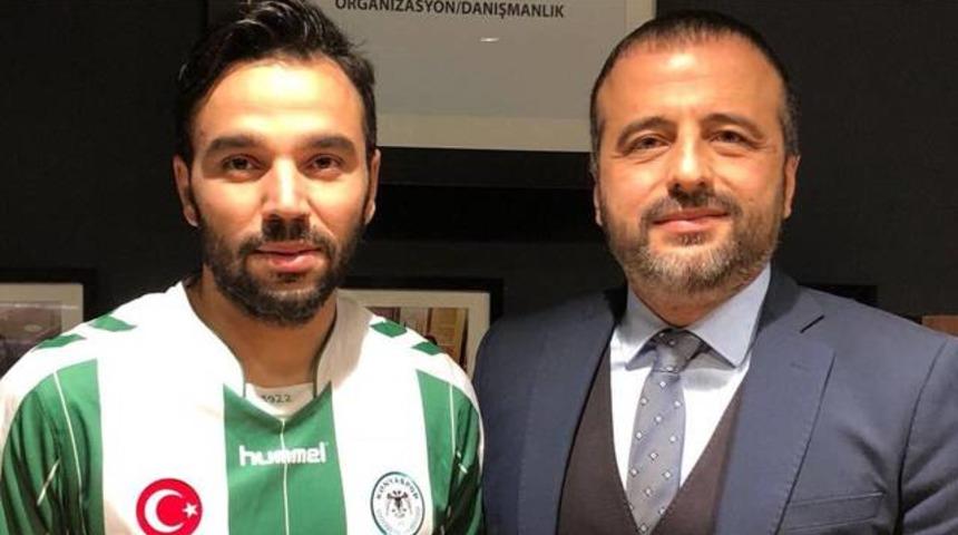 Volkan Şen Atiker Konyaspor formasını giydi