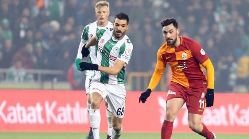 Konyaspor 2 - 2 Galatasaray (Maç özeti)