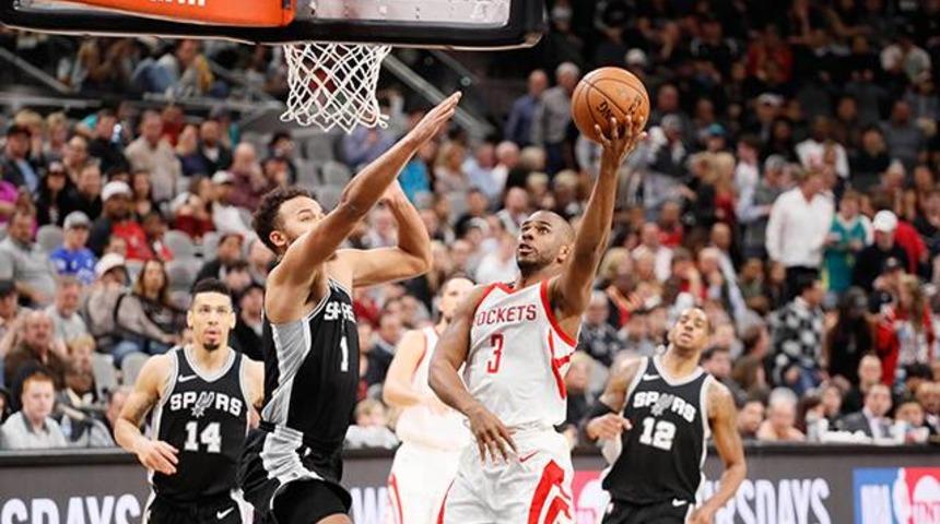 Houston Rockets deplasmanda San Antonio'yu yendi