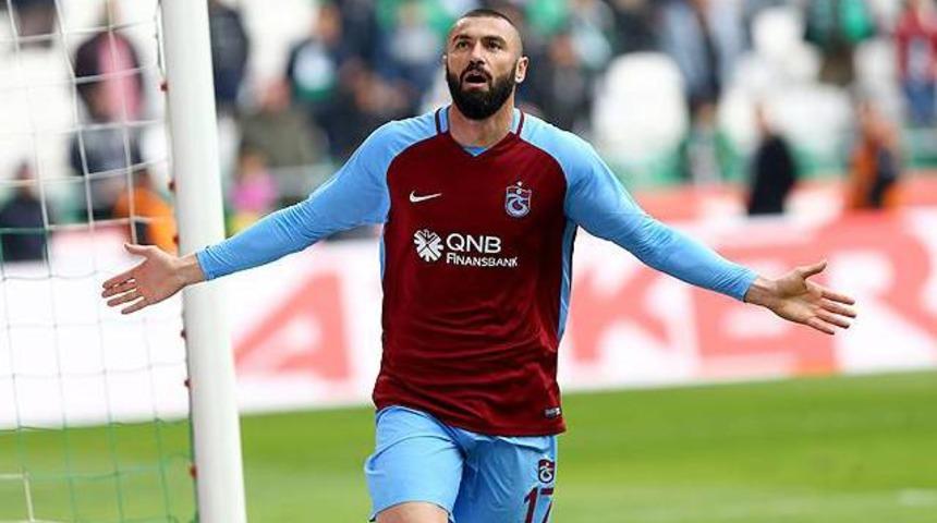 Trabzonspor'da Burak Yılmaz ger&ccedil;eği
