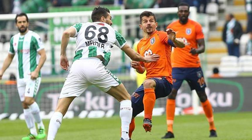 Atiker Konyaspor 1 - 1 Medipol Başakşehir (Ma&ccedil; &ouml;zeti)