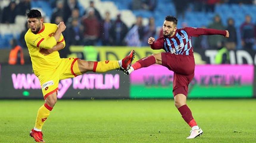 Trabzonspor 0 - 0 G&ouml;ztepe (20. hafta puan durumu)