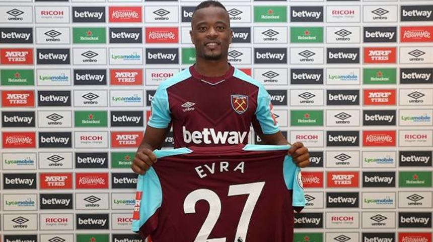 Patrice Evra West Ham United ile s&ouml;zleşme imzaladı