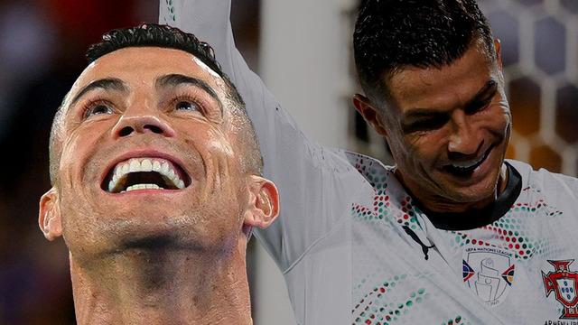 40 yaşındaki Cristiano Ronaldo gençlere nazire yapıyor! Çıktığı maçta yine 2 tane attı