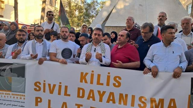 Kilis'ten Gazze'ye destek çağrısı