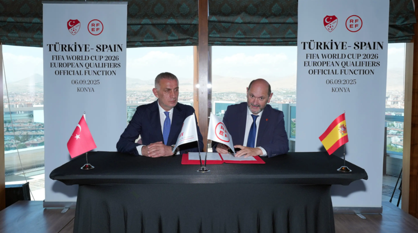 TFF, İspanya Kraliyet Futbol Federasyonu ile işbirliği anlaşması imzaladı