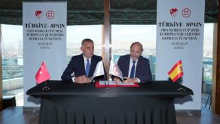 TFF, İspanya Kraliyet Futbol Federasyonu ile işbirliği anlaşması imzaladı