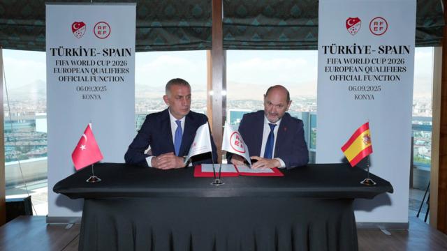 TFF, İspanya Kraliyet Futbol Federasyonu ile işbirliği anlaşması imzaladı