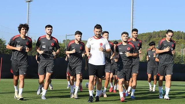 Ümit Milli Futbol Takımı, Hırvatistan maçının hazırlıklarına devam etti