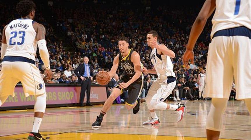 Golden State Dallas'ı rahat ge&ccedil;ti