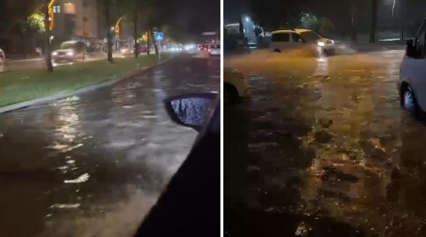 Ordu'da sağanak sonrası sel ve su baskınları