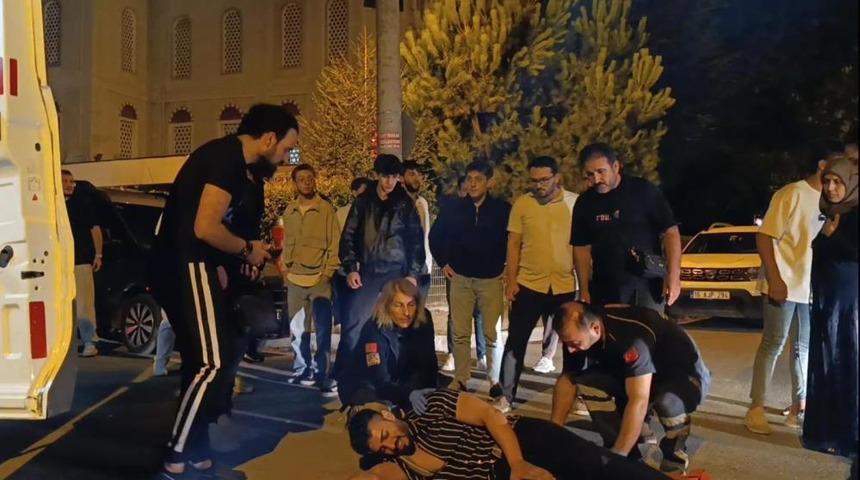 Bursa'da otomobille elektrikli bisiklet çarpıştı: 1 ağır yaralı 