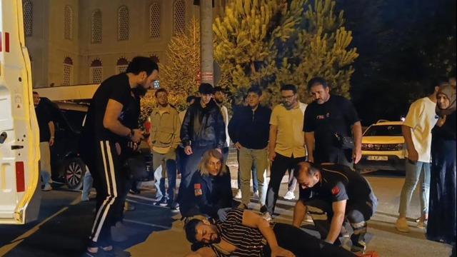 Bursa'da otomobille elektrikli bisiklet çarpıştı: 1 ağır yaralı 