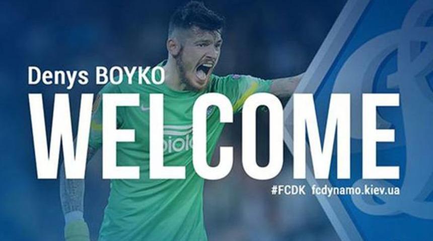 Beşiktaş, Denys Boyko&rsquo;yu Dinamo Kiev'e kiraladı