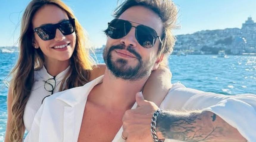 Ahmet Kural oğlu Demir'in y&uuml;z&uuml;n&uuml; ilk kez g&ouml;sterdi! Beğeni yağdı